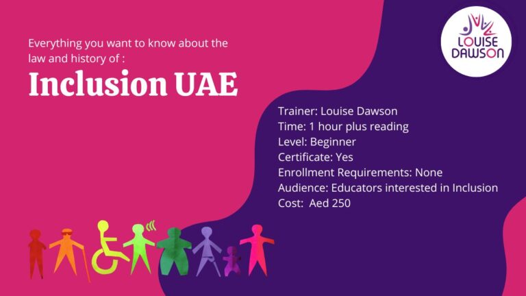 Introduction to Inclusion in the United Arab Emirates